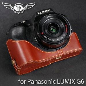 Panasonic LUMIX G6 p U[ P[X Brown uE TP Original JP[X  {v v ʃP[X {fB[n[tP[X ʊJ obe[\ pi\jbN ~bNX TB04G6-BR
