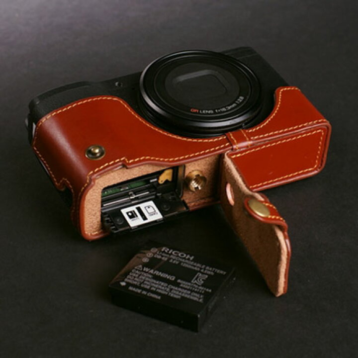 楽天市場】RICOH GR2 / GR 用 レザー ケース Brown ブラウン TP 