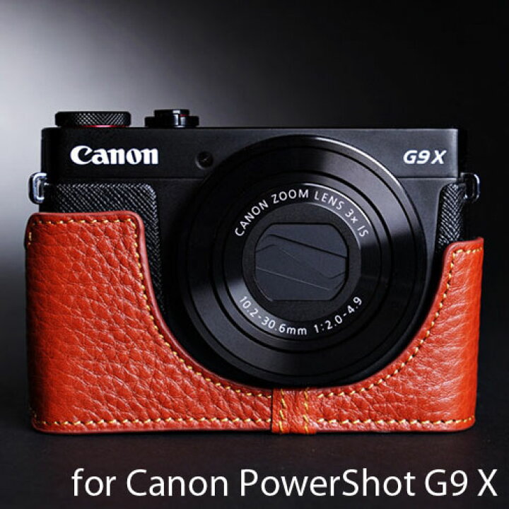 楽天市場】カメラケース TP Original Canon PowerShot G9X 用 レザー 