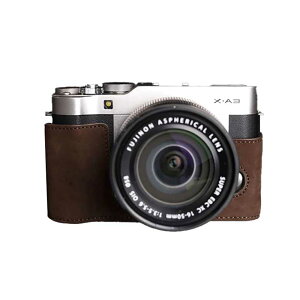y50%OFFz FUJIFILM X-A3 p U[ P[X Dark Brown _[NuE TP Original JP[X  {v v ʃP[X {fB[n[tP[X ʊJ obe[\ tWtB xm