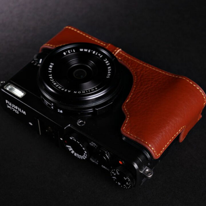 楽天市場】カメラケース TP Original FUJIFILM X70 専用 レザー ケース 