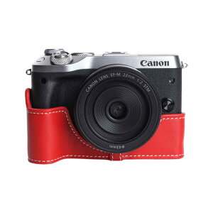 y30%OFFz Canon EOS M6 p U[ P[X Red bh TP Original JP[X  {v v ʃP[X {fB[n[tP[X Lm Lm AEgbgSALE TB07EOS6-RD