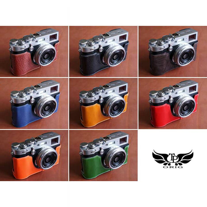 楽天市場】【30%OFF】 FUJIFILM X100F 専用 レザー ケース Orange 