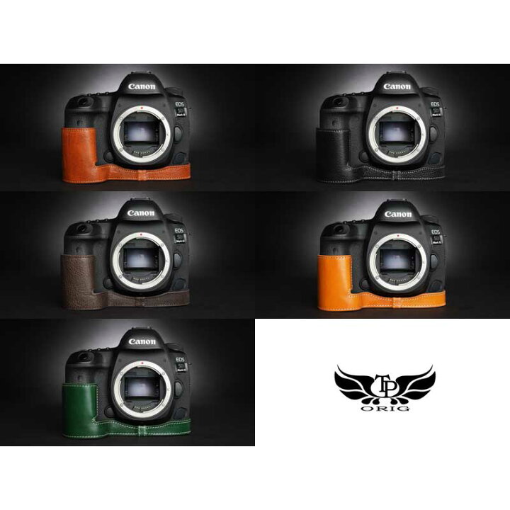 楽天市場】Canon EOS 5D Mark IV 専用 レザー ケース Black ブラック 