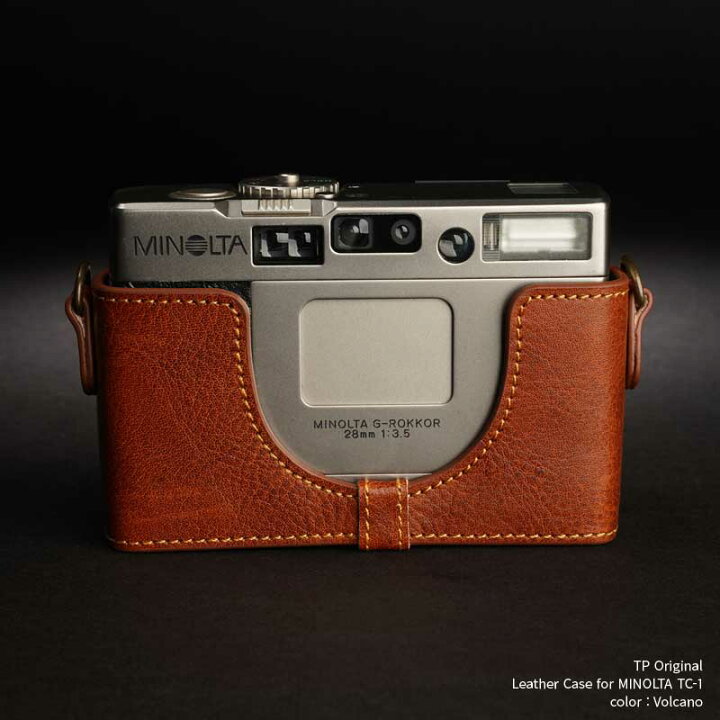 楽天市場】カメラケース TP Original MINOLTA TC-1 専用 レザー ケース 