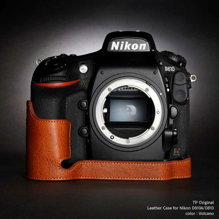 楽天市場】【30%OFF】 Nikon D810 D800 専用 レザー ケース Volcano 