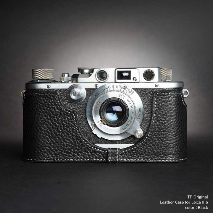 楽天市場】Leica IIIb 専用 レザー ケース Black ブラック TP Original 