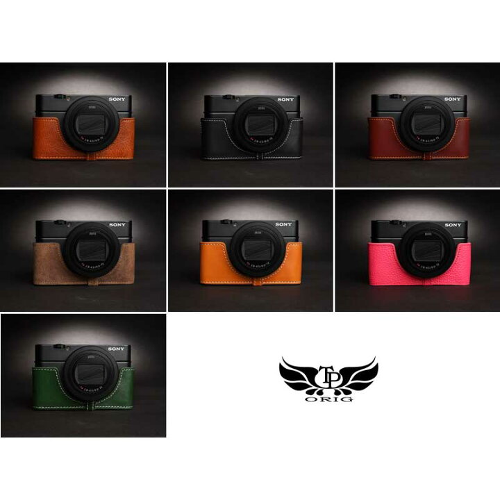 楽天市場】カメラケース TP Original SONY RX100M7 専用 レザー ケース 