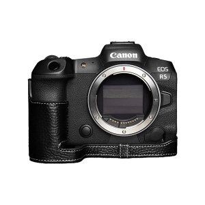 Canon EOS R5 p U[ P[X Black ubN TP Original JP[X  {v v ʃP[X {fB[n[tP[X ʊJ obe[\ Lm Lm TB06EOSR5-BK