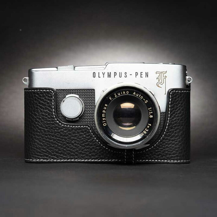 楽天市場】OLYMPUS PEN-F(Film) 専用 レザー ケース Black ブラック TP 