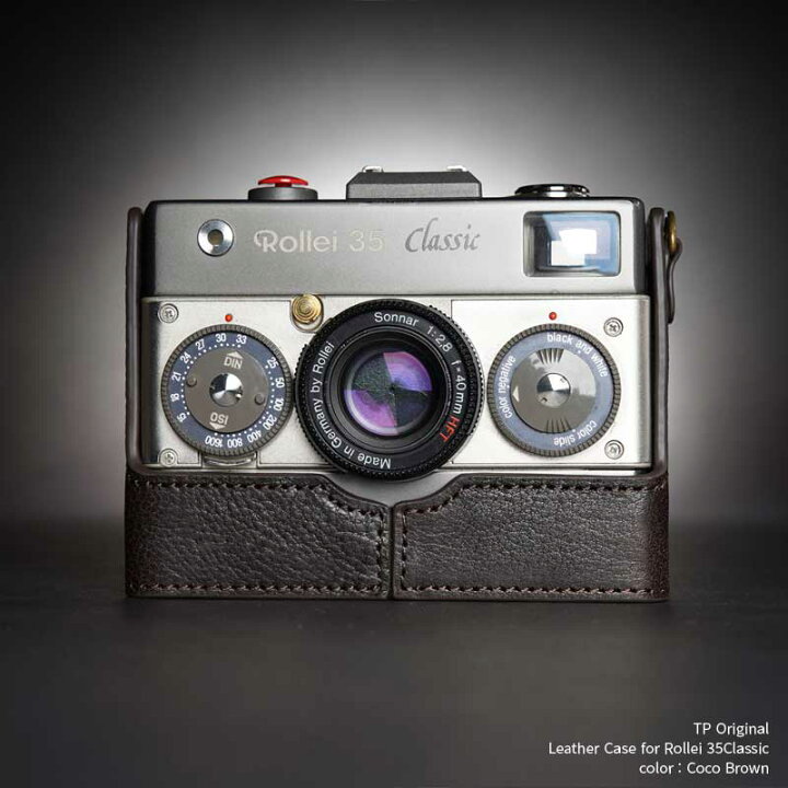 楽天市場】Rollei 35Classic / 35Royal 用 レザー ケース Coco Brown 