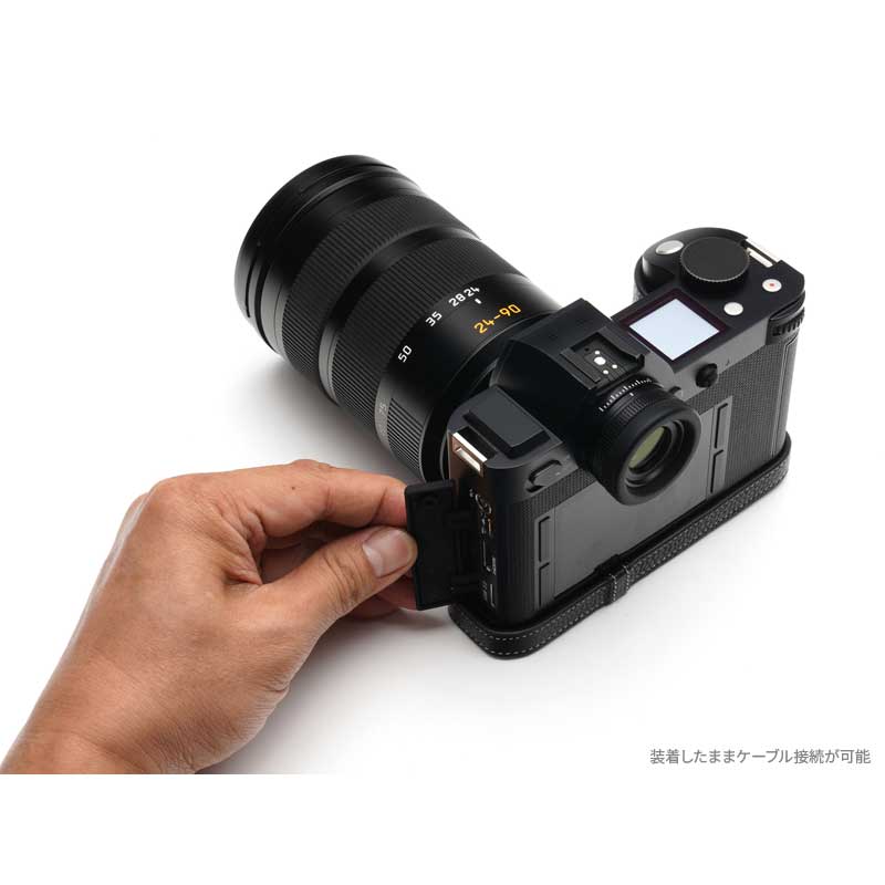 楽天市場】TP Original Lica SL2 専用 レザー カメラケース Black 