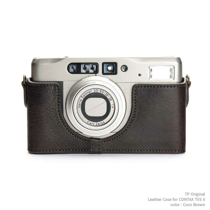 楽天市場】カメラケース TP Original CONTAX TVS II 専用 レザー  
