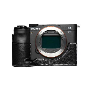 SONY 7C p U[ P[X Black ubN TP Original JP[X  {v v ʃP[X {fB[n[tP[X ʊJ obe[\ \j[ ILCE-7C A7C TB06A7C-BK