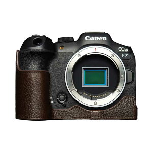 Canon EOS R7 p U[ P[X Coco Brown RR uE TP Original JP[X  {v v ʃP[X {fB[n[tP[X ʊJ obe[\ Lm CIX TB06EOSR7-CO