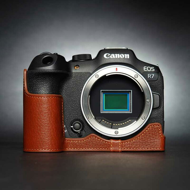 楽天市場】Canon EOS R7 専用 レザー ケース Volcano ボルケーノ TP 