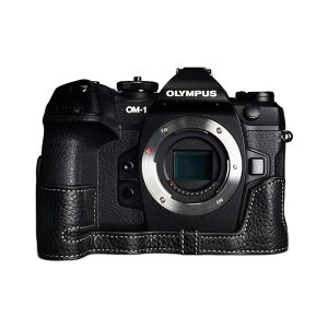 OLYMPUS OM SYSTEM OM-1 pU[ P[X Black ubN TP Original JP[X  {v v ʃP[X {fB[n[tP[X ʊJ obe[\ IpX TB06OM1-BK
