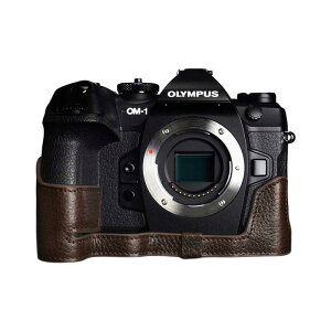 OLYMPUS OM SYSTEM OM-1 pU[ P[X Coco Brown RR uE TP Original JP[X  {v v ʃP[X {fB[n[tP[X ʊJ obe[\ IpX TB06OM1-CO