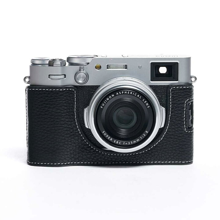 楽天市場】FUJIFILM X100VI 専用 レザー ケース Black ブラック TP 