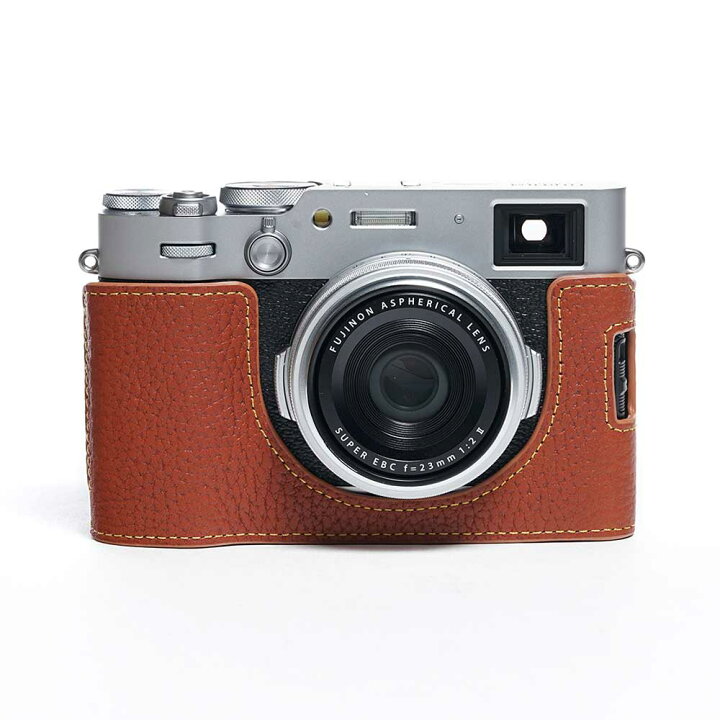 楽天市場】FUJIFILM X100VI 専用 レザー ケース Volcano ボルケーノ TP 