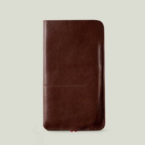 hardgraft iPhone 12/12 Pro C^AU[ P[X Chestnut  X[uP[X J[h[ ACtH    {v AJ^[ C^A Italian Leather Case WLD-12PRO-NUT