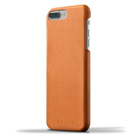 MUJJO Leather Case for iPhone8 Plus iPhone7 Plus Tan タン レザーケース 高品質 高級感溢れる 本革ケース アイフォン7 プラス おしゃれ かっこいい 背面カバー シンプル 並行輸入品