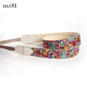�J�����X�g���b�v mi81 �l�b�N�X�g���b�v MN020RF Red Flower ���b�h �t�����[ ������� ���킢�� Printed cotton Neck Strap �~���[���X�J���� ��჌�t �f�W�^���J���� �� �� �X�g���b�v �t�@�b�V���� �f