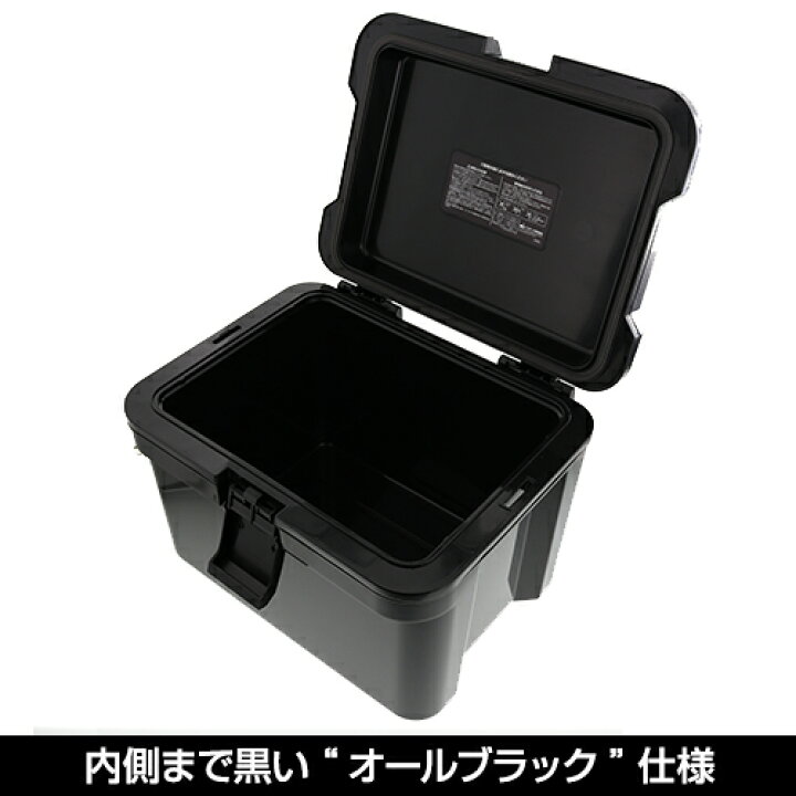 楽天市場】クーラーボックス 小型 14L 黒 ブラック【100-A27】クーラー 