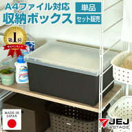 ＼全品P5倍＆限定5%OFFクーポン！25日迄／ A4ファイル収納ボックス ブラック 黒 【140-A67】 収納ボック…