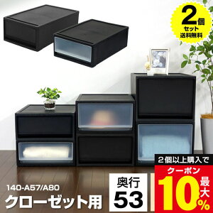 �_2�ȏ�ōő�10%OFF�N�[�|���^ �y2�Z�b�g�����z���[�P�[�X �ߑ��P�[�X �����o�� 1�i �N���[�[�b�g ���s53cm ����18cm S �� �u���b�N�y140-A57�z�ςݏd�� ���[�{�b�N�X ������� �v���X�`�b�N 
