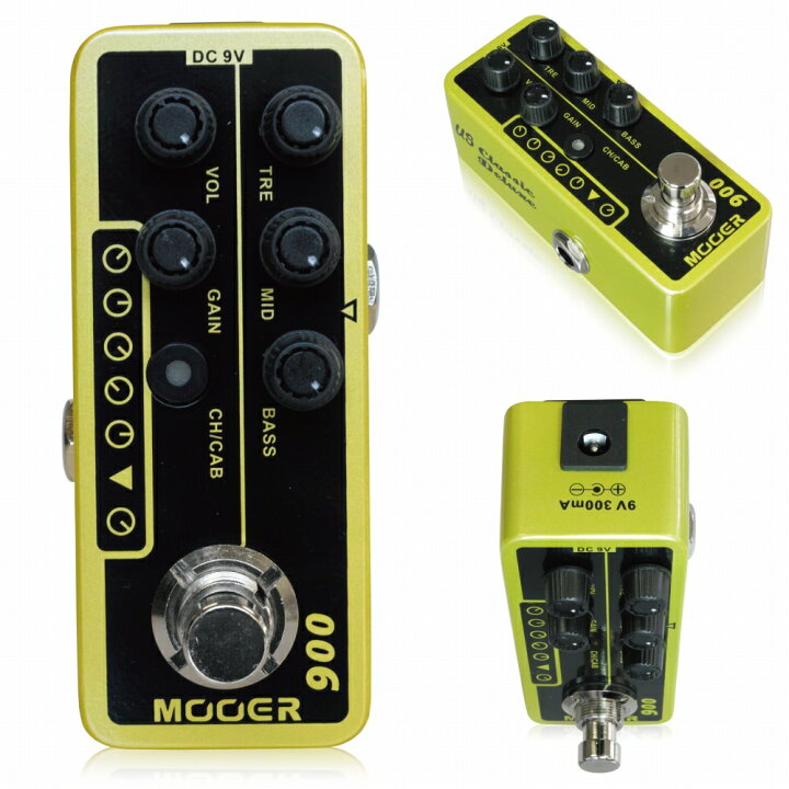 楽天市場】Mooer Micro Preamp 006 : エフェクター専門店 ナインボルト