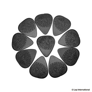 Mooer - FP-T FingerPrint Guitar Pick (10������) Thick 1.37mm�@�y�䂤�p�P�b�g�Ή��\�z