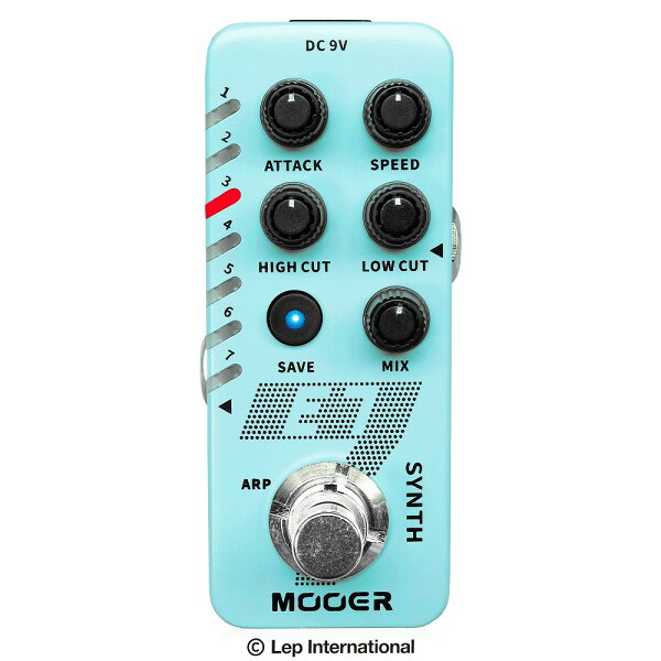 Mooer - E7 | ギター シンセ ポリフォニック対応 ギターシンセサイザー