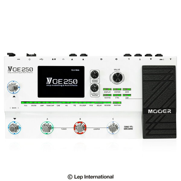 Mooer - GE250 (V2.0.2アップデート済) | マルチエフェクター ギター エフェクター