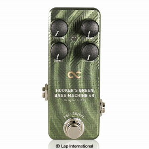 One Control�@HOOKER'S GREEN BASS MACHINE 4K�@/�@�I�[�o�[�h���C�u �x�[�X�p�G�t�F�N�^�[ �~�j�y�_�� �G�t�F�N�^�[