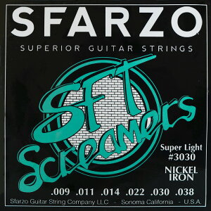 SFARZO@SFT Screamers 3030SF@.009-.038@M^Xĝ߂ɊJꂽV̍iI@Jake Cloudchairgp@y䂤pPbgΉ\z