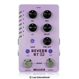 Mooer　R7 X2 REVERB　/ リバーブ ギター エフェクター