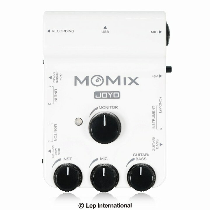 楽天市場 Joyo Momix ミキサー レコーディング スマホ タブレット 配信 ギター エフェクター エフェクター専門店 ナインボルト
