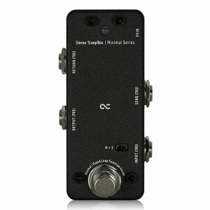 One Control - Minimal Series Stereo 1Loop Box | �X�C�b�`���[ �~�j�}���V���[�Y �����R���g���[�� �~�j�y�_��