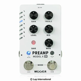 Mooer　PREAMP MODEL X2　/ アンプシミュレーター プリアンプ キャビネット ギター エフェクター ペダル