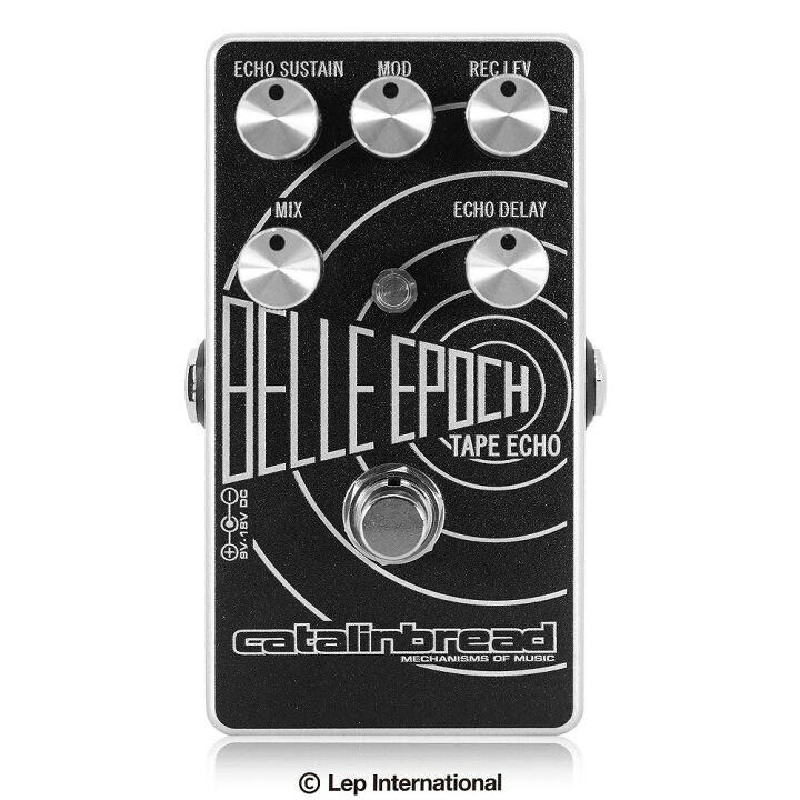 楽天市場】Catalinbread Belle Epoch Black and Silver / テープエコー 