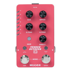 Mooer TENDER OCTAVER X2 / オクターバー ギター エフェクター