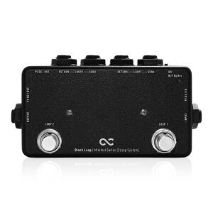 One Control - Minimal Series Black Loop with BJF Buffer | 2���[�v �X�C�b�`���[