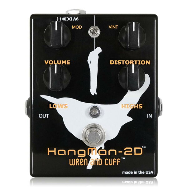Wren and Cuff  Hangman 2D  / ハイゲインディストーション ギター エフェクター レナンドカフ