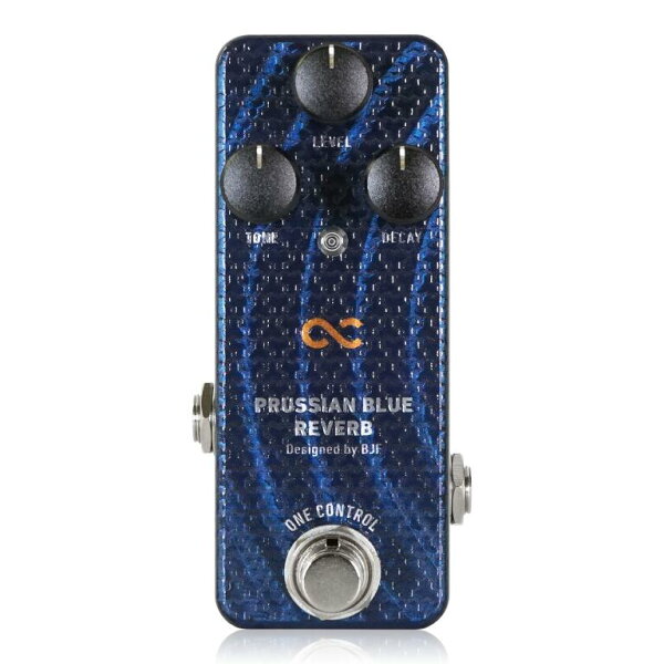 One Control - PRUSSIAN BLUE REVERB | ミニペダル リバーブ ギター エフェクター