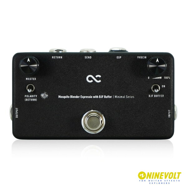 One Control - Minimal Series Mosquito Blender Expressio with BJF Buffer | スイッチャー ブレンダー ギター ベース エフェクター