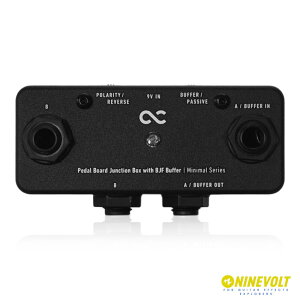 One Control - Minimal Series Pedal Board Junction Box with BJF Buffer | �W�����N�V�����{�b�N�X �~�j�y�_�� �M�^�[ �x�[�X �G�t�F�N�^�[