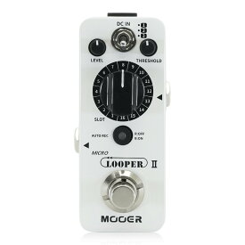 Mooer　Micro Looper II　/ サンプリングルーパー オートレコーディング ギター エフェクター ミニペダル