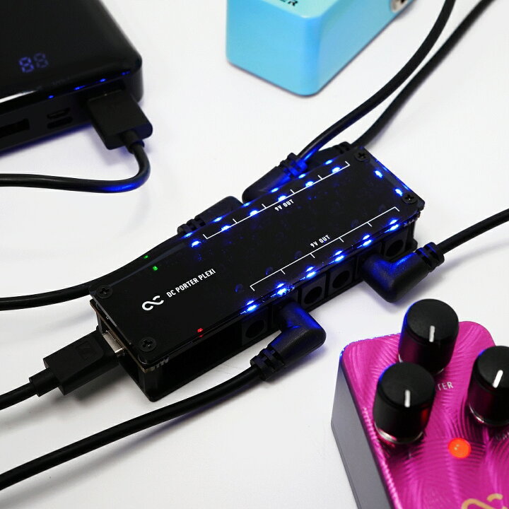楽天市場】One Control DC PORTER PLEXI / パワーサプライ USB Type-C 