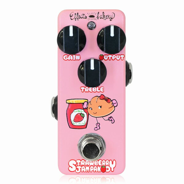 Effects Bakery - Strawberry Jam Pan OD Limited Edition | オーバードライブ ギター エフェクター ミニペダル